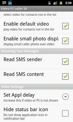 Video FS caller Id Trial android App screenshot 2